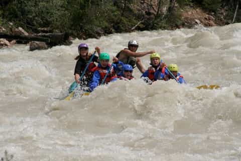 Jasper National Park: Sunwapta River White Water Rafting