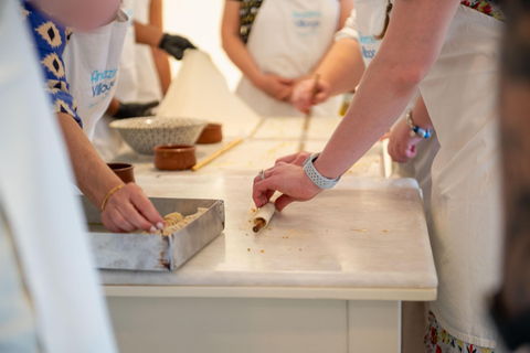 Greek Cooking Class with a Local Chef, Wine, & Meal in Drios Drios: Greek Cooking Class with a Chef, Wine, and Meal