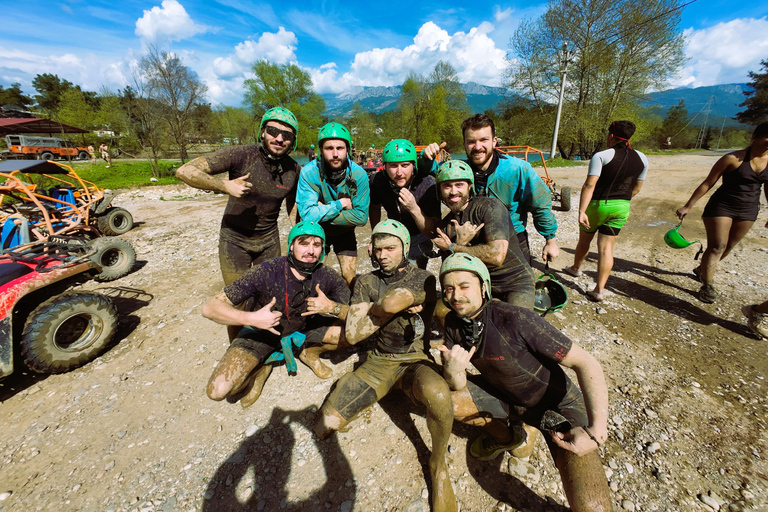 Antalya: Canyoning & Kayaking Adventure Tour w/ River Lunch Kayaking Adventure with Transfer and River Lunch