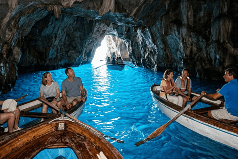 From Naples: Capri Island Day Trip with Blue Grotto Visit