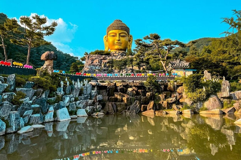 Séoul : visite du temple Waujeongsa, de l&#039;ancienne forteresse et du parc des séries téléviséesSéoul : visite du temple Waujeongsa, de l&#039;ancienne forteresse et du parc Drama