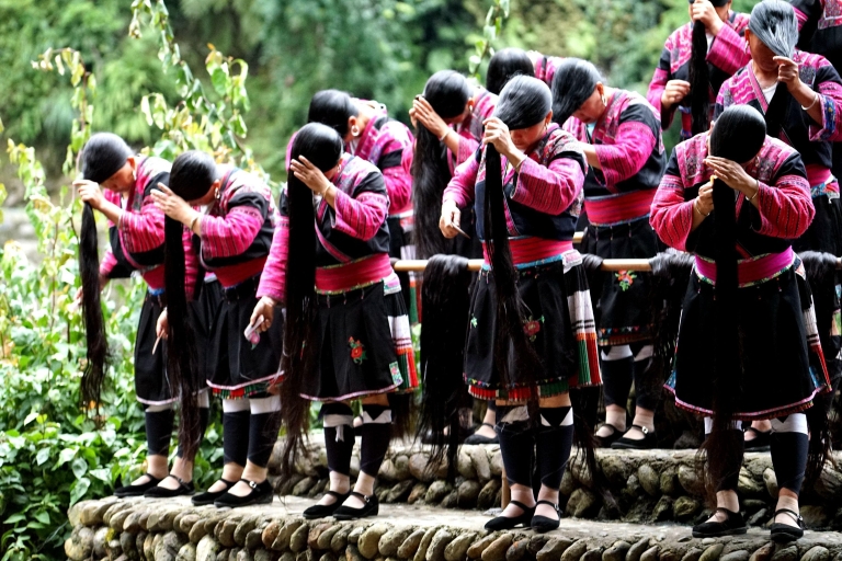 Guilin : Longji Rice Terraces&Culture Visite privée d'une journéeGuide en anglais