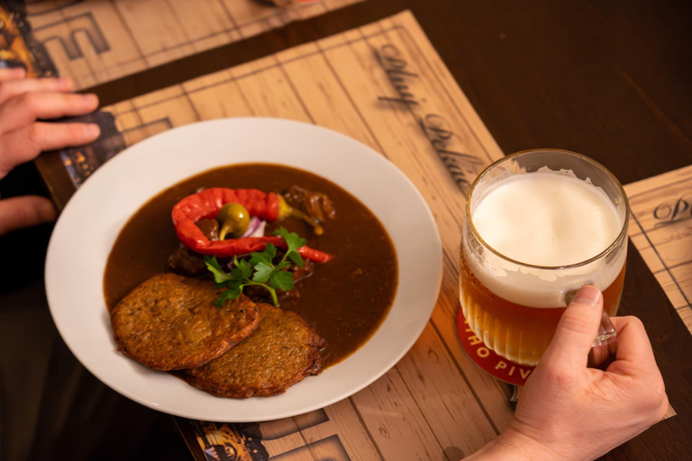 Eating Prague by Night Drinks & Food Tour Book a Private Food tour