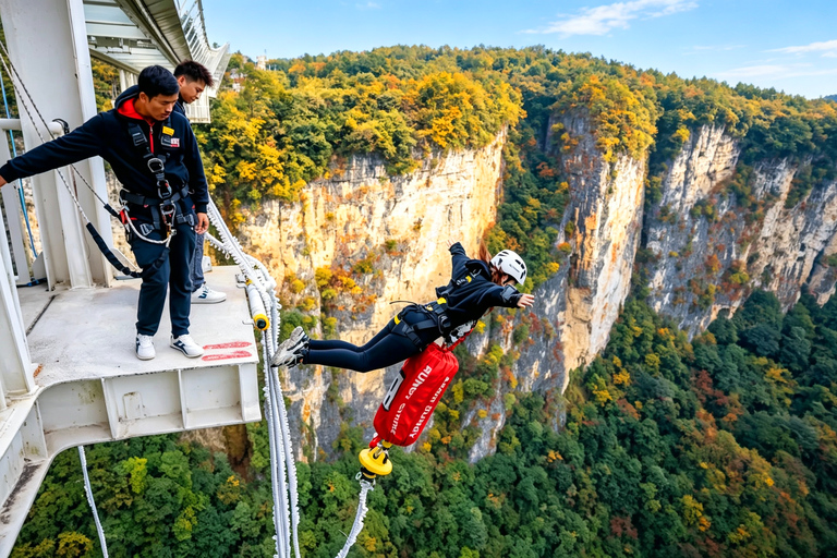 Zhangjiajie: 1-2Day Chanllenge Avatar & Tianmen mountains 2-Day Private Tour with Driver Spanish French Russian Guide