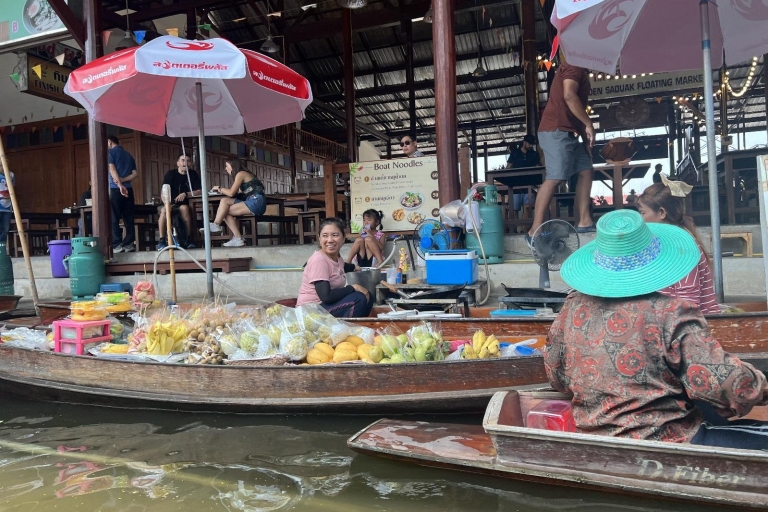 Damnoen Saduak Floating Market & Railway Market (Half Day) Depart from Khaosan Road