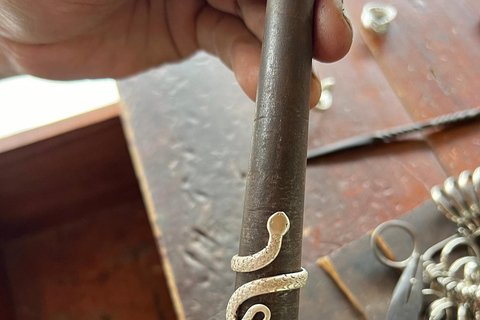 Ubud: Silver Making Class and Fireflies Evening Tour