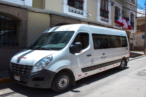 Prywatny transfer z dworca autobusowego w PunoTransfer z dworca autobusowego Puno - hotele miejskie