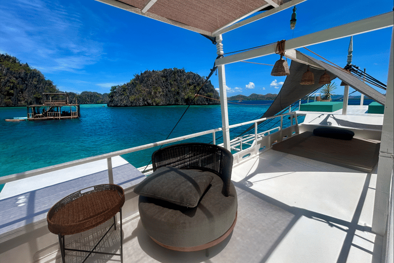 Coron Private Lagoon and Sunset Escape by Luxury Bangka