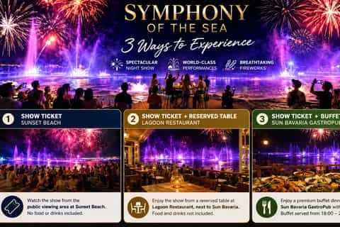 Phu Quoc: Symphony of the Sea Show & Dinner Combo Ticket - Image 3