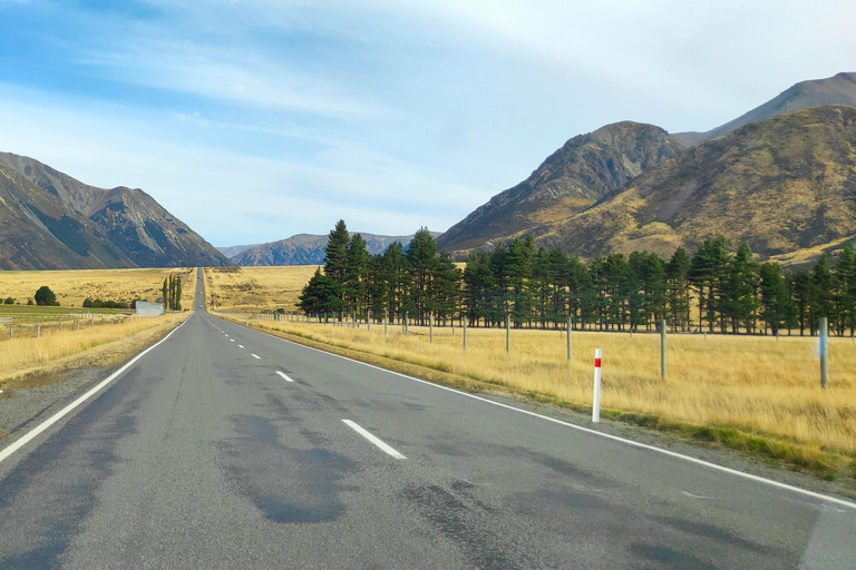 Excursão de 4 dias pela Ilha do Sul da Nova Zelândia, de Queenstown a ChristchurchSem ingressos para atividades e acomodações