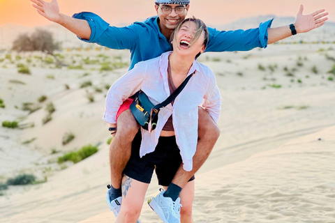 Camel Ride Sand Boarding ATV Bike & Dune Bashing Trip 4-Hour Private Desert Safari
