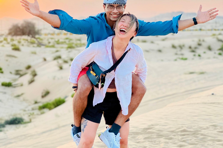 Camel Ride Sand Boarding ATV Bike & Dune Bashing Trip 4-Hour Private Desert Safari