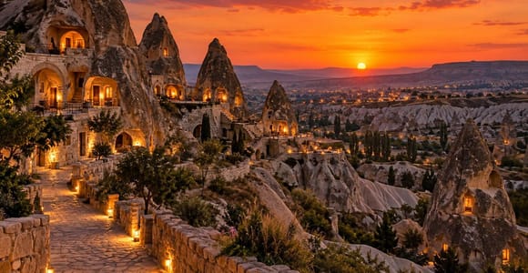 Cappadocia: Sunset Red Tour, Night Museum & Evening Lights