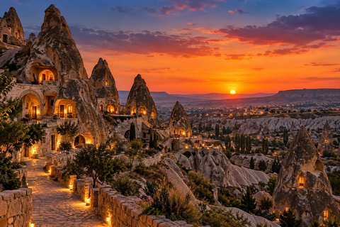 Cappadocia: Sunset Red Tour, Night Museum & Evening Lights