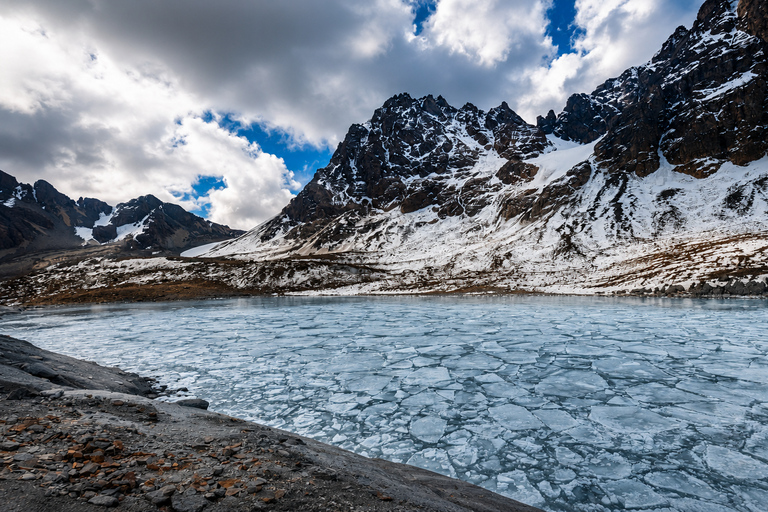 Private 4x4 & Trek: Touch Ventanani Glacier (5,010m) La Paz Private 4x4 & Trek: Ventanani Glacier 5010 m+ Andean snack