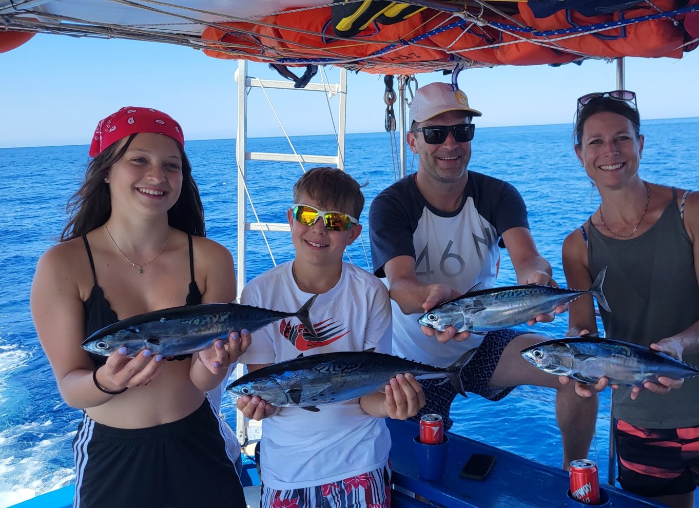 Rhodos: Fisketur, snorkling, grill og professionel guide