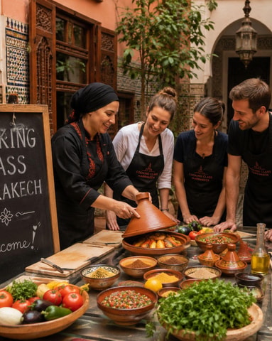Cooking Class Moroccan Food with a Local Chef in Marrakech
