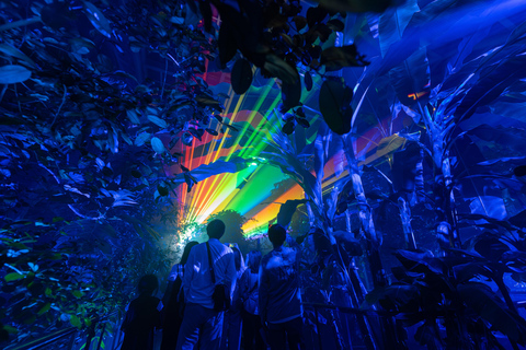 Kioto: Light Cycles autorstwa Moment Factory z wypożyczeniem yukatyKioto: Light Cycles autorstwa Moment Factory z wypożyczalnią yukaty