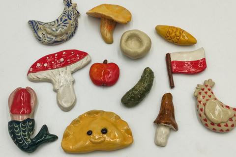 Warsaw: Polish Culture Ceramic Magnet Workshop