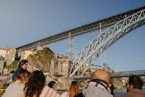 Porto: 6 bruggen Port Wine Boat Tour met 4 proeverijen