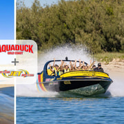 Gold Coast: Aquaduck Land & Water Tour and Jet Boating Combo
