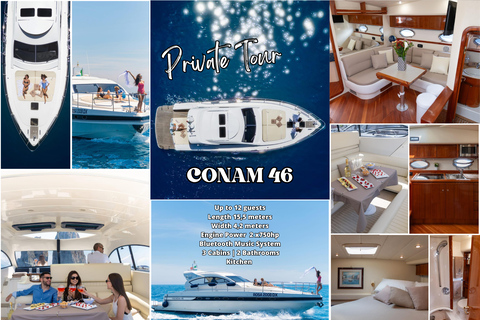 Capri & Blue Grotto: Private boat tour from Sorrento CAPRI: full day private tour on ALLEGRA21