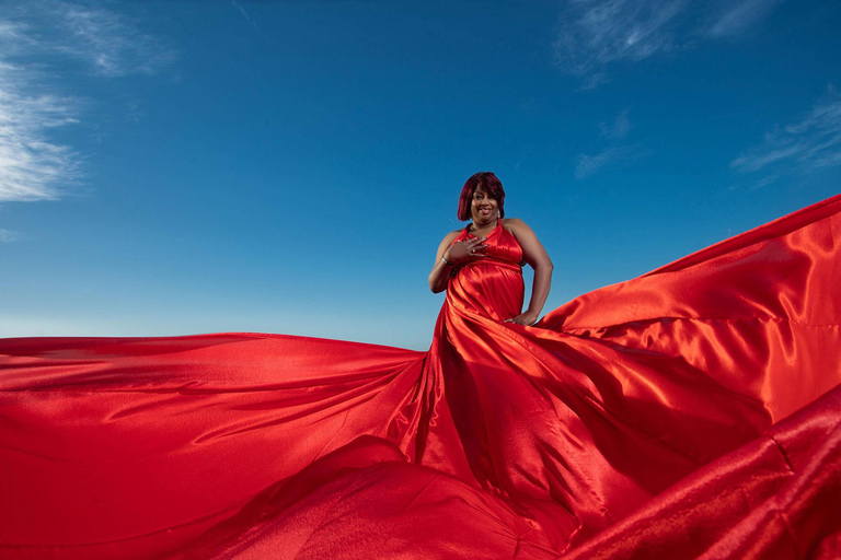 Montego Bay: Sesión de fotos con vestido volador en Montego Bay