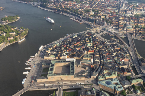 Stockholm Helicopter Tour with Lunch at Grinda