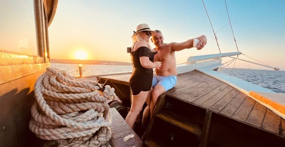 Paphos: Sunset Cruise, Turtle Watching, & Unlimited Drinks
