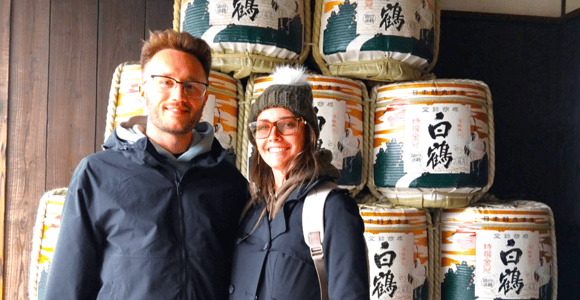 Kobe: Tour zu 5 Sake-Brauereien an einem Tag