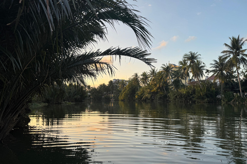 Hoi An Untold: E-scooter Tour to Countryside and Basket Boat