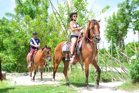 Bavaro Adventure: Buggy, Horse, Splash, Zip Line & Polaris Admission + Polaris Tour