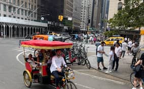 Central Park: Guided Pedicab Tour With Photo Stops