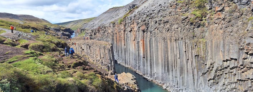 Au départ de Seydisfjordur : Visite privée du canyon de Stuðlagil