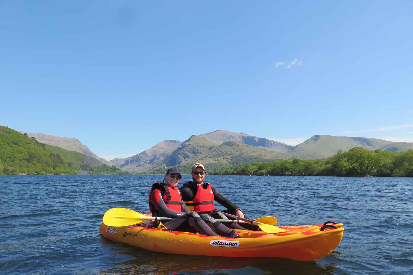 Llanberis: Llyn Padarn Kayak Rental with Equipment