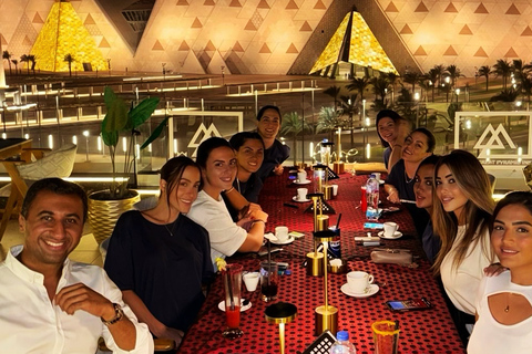 Le Caire : Dîner avec vue sur le Grand Musée égyptien et les Pyramides