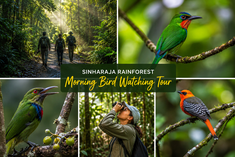 From Mirissa: Sinharaja Rainforest Birdwatching Tour