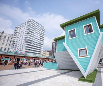 Brighton: Upside Down House Toegangsbewijs