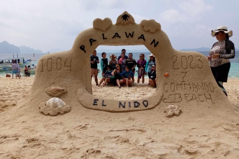Tour de l'île d'El Nido C avec frais inclus (pas de frais cachés)El Nido Island Tours C avec frais d'Envi et de lagune