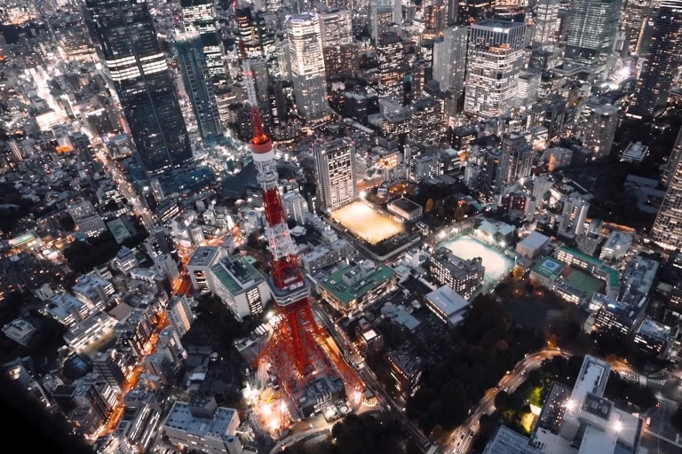 Tokio: Helikopter nachtvlucht