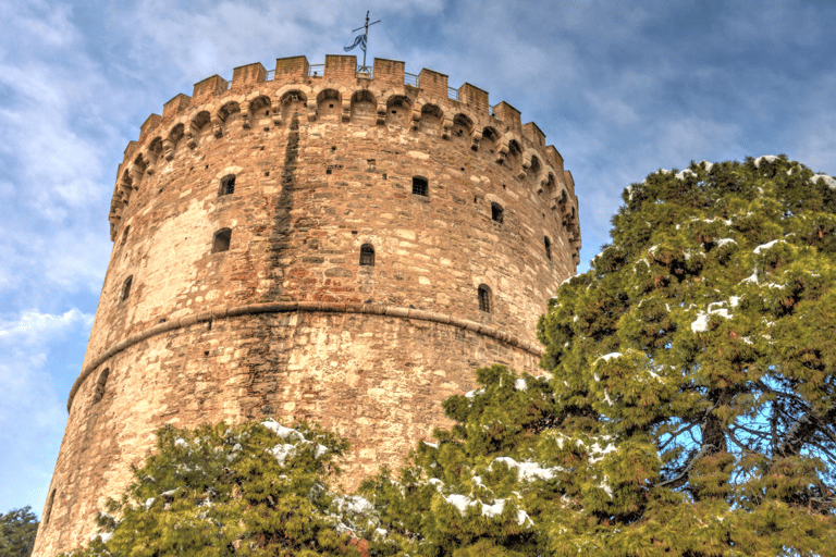 Saloniki: Joga w parku White Tower