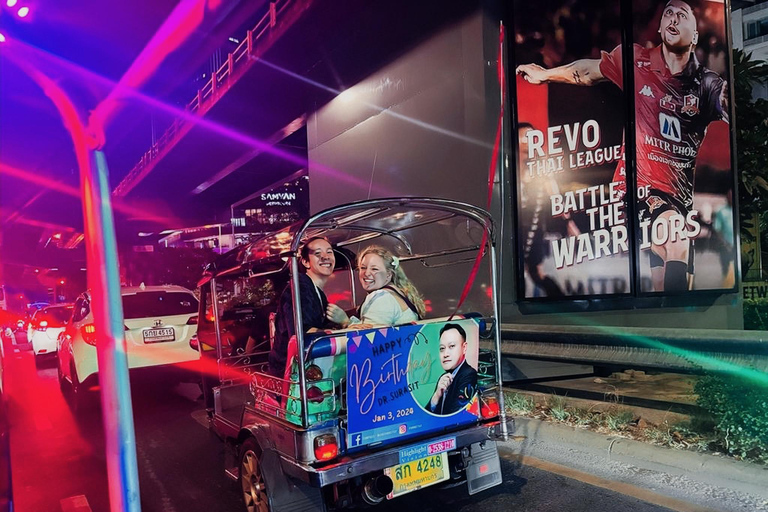 Bangkok: Nocna wycieczka kulinarna przez Tuk-Tuk