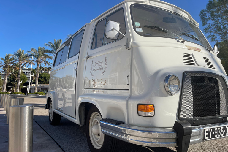 Cannes 2 timmar: Privat stadsrundtur i en fransk vintagebussCannes 2 timmar: Privat stadsvandring i en fransk vintagebuss