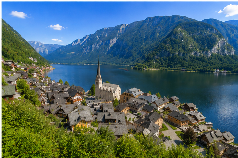 From Vienna: Hallstatt Day Trip with Chinese/English guide