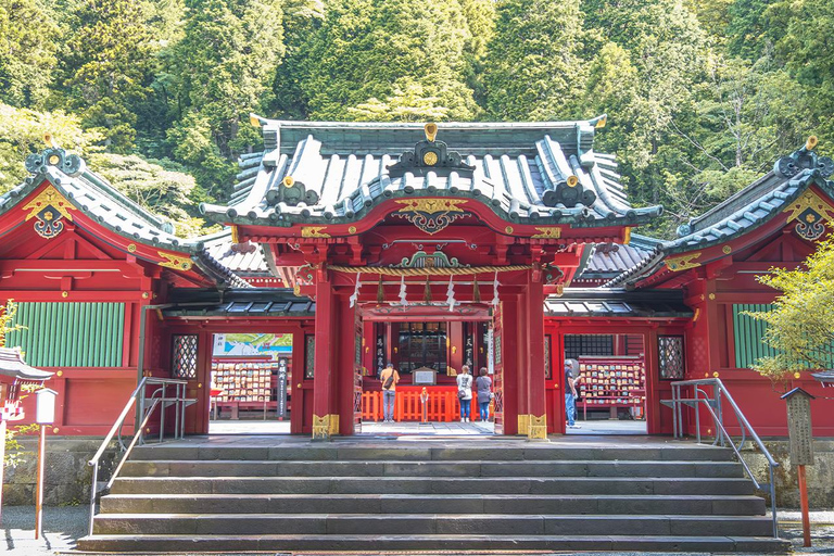 Mt.Fuji:Hakone Cruise, Ropeway&Oshino Hakkai Full-day Tour 8:30 AM pick up at Shinjuku station