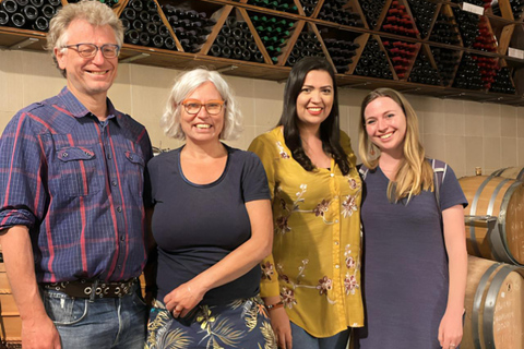 Lalez Wine Tasting, Wine Tour, Kayak & Full Lunch Experience German speaking private group