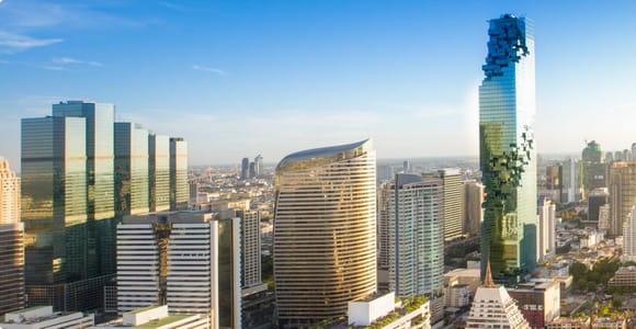 Bangkok: Mahanakhon Skywalk Sunset Ticket mit Foto