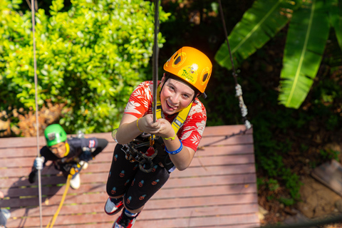 Phuket: Flying Hanuman Zipline Adventure SD4: Epic Adventure with Elephant Jungle