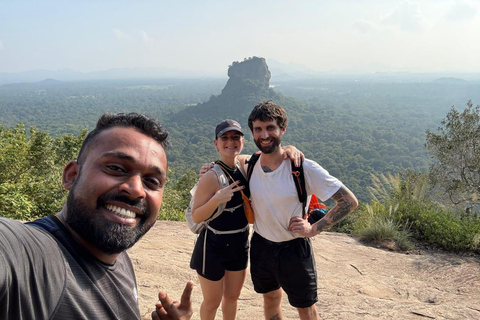 Kandy: Sigiriya Sunrise, Pidurangala, & Village Tour