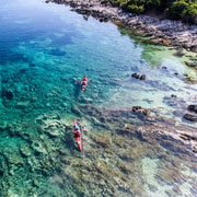 Lefkada: Blue Cave Kayak Tour with a Taste of Greece